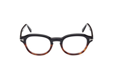 Tom Ford FT5871-B 005 Black/Havana 49mm