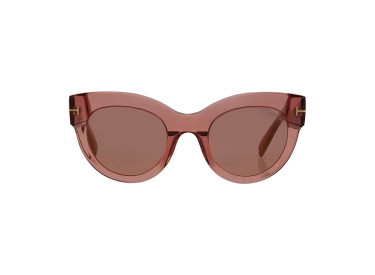 Tom Ford FT1063 72Z Shiny Pink/Gradient Pink Mirror Violet