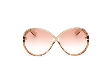 Tom Ford FT1116 45T Shiny Light Brown/Bordeaux Gradient