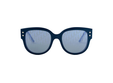Dior DIORPACIFIC B2I 30B8 Blue/Blue with Dior Logo Pattern Mirror