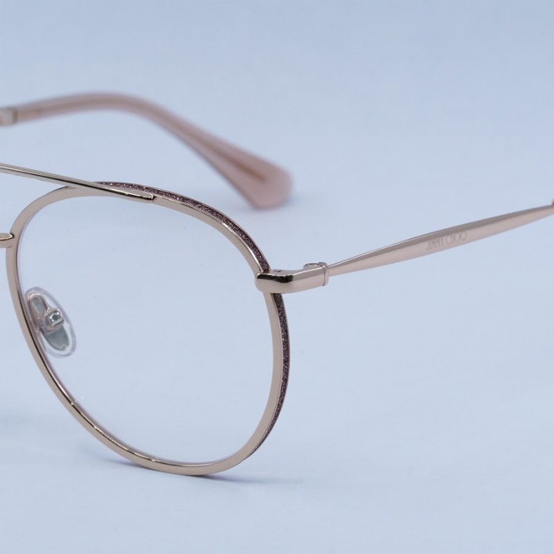 Jimmy Choo JC230 Round Eyeglasses