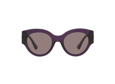 Versace VE4438B 53847N Transparent Plum/Purple Brown