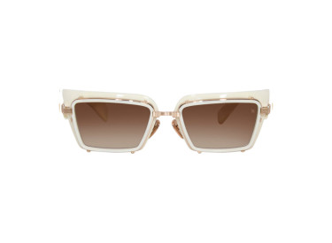 Balmain ADMIRABLE BPS-130C Bone/White Gold/Dark Brown AR