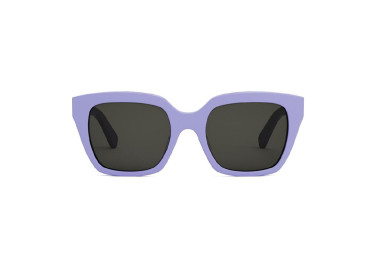 Celine CL40198F 78A Shiny Solid Lilac/Smoke
