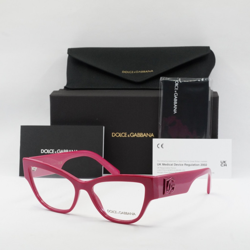 Dolce & Gabbana DG3378 Cat Eye Eyeglasses