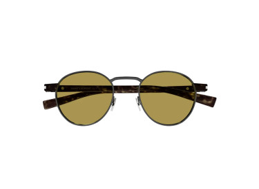Saint Laurent SL707 003 Grey and Havana/Nicotine