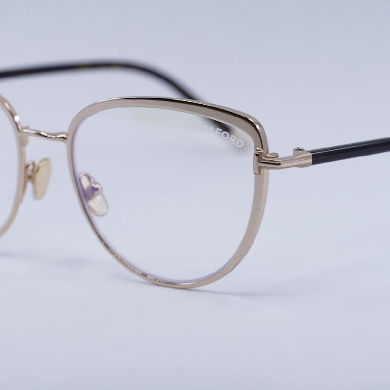 Tom Ford FT5741-B Cat Eye Eyeglasses
