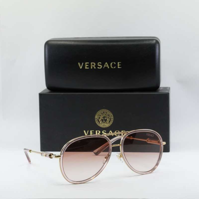 Versace VE2260 Aviator Sunglasses