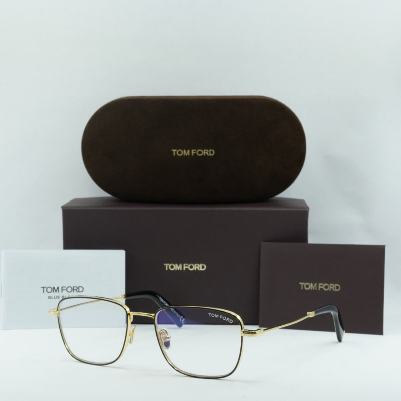 Tom Ford FT5748-B Square Eyeglasses
