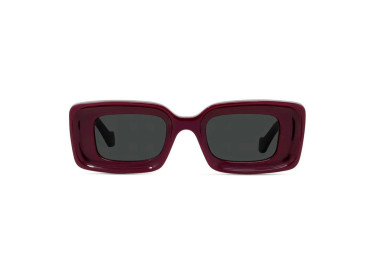 Loewe LW40101I 66A Shiny Burgundy/Gold/Grey