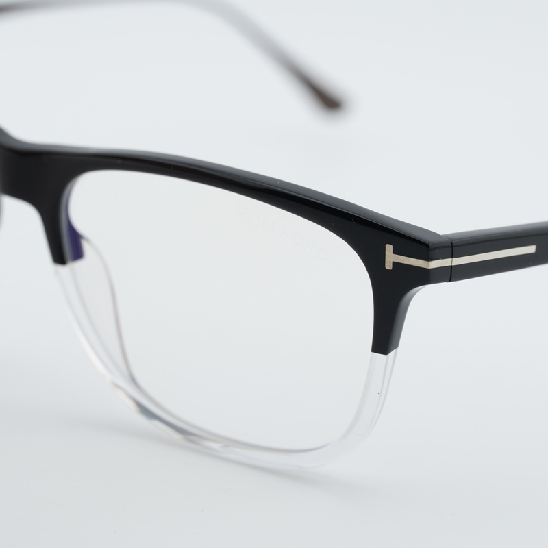 Tom Ford FT5589-B Rectangle Eyeglasses