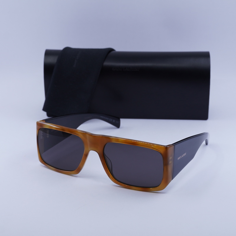 Saint Laurent SL635ACETATE Geometric Sunglasses