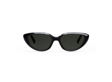 Celine CL40220U 01A Shiny Black/Smoke