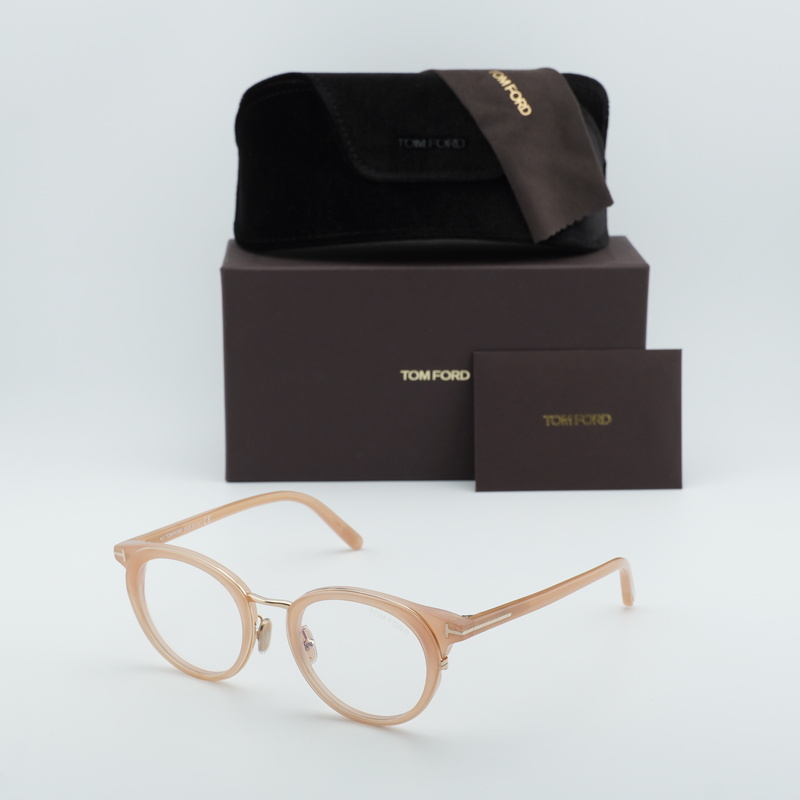 Tom Ford FT5784-D-B Round Eyeglasses