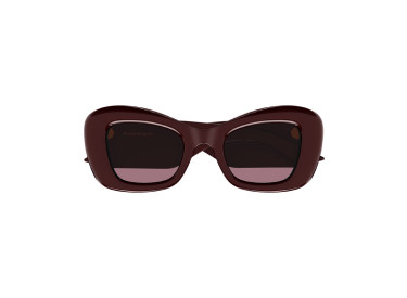 Alexander McQueen AM0434S 006 Burgundy/Red