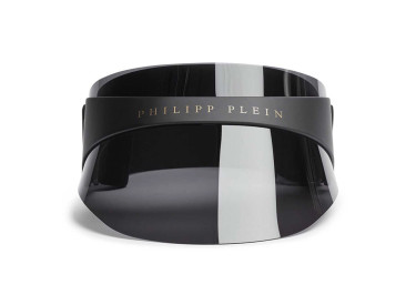 Philipp Plein SPP033S 0U28 Matte Black/Smoke Polarized