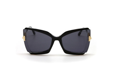 Tom Ford FT0766 03A Black/Crystal with Endura Gold/Grey
