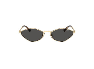 Miu Miu MU56ZS ZVN5S0 Pale Gold/Dark Grey