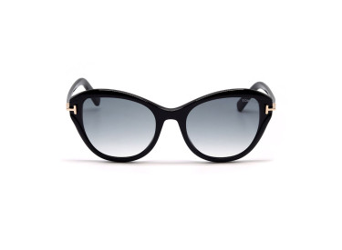 Tom Ford FT0850 01B Shiny Black/Smole Gradient