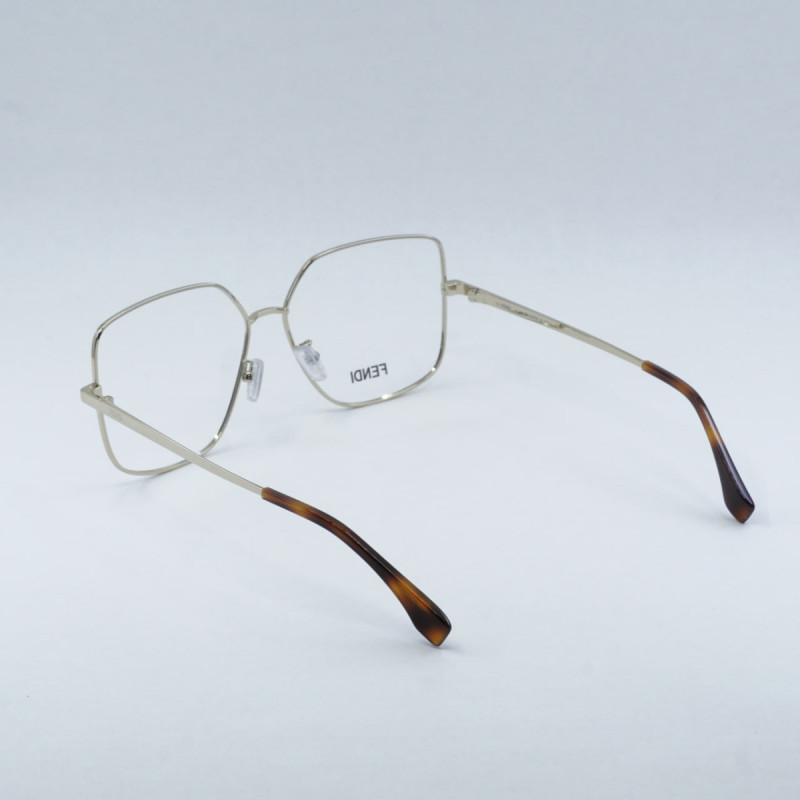 Fendi FE50009U Square Eyeglasses