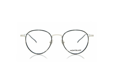 Montblanc MB0162O 002 Grey/Silver 48mm