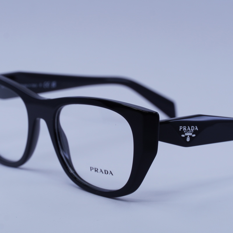 Prada PRA18V Geometric Eyeglasses