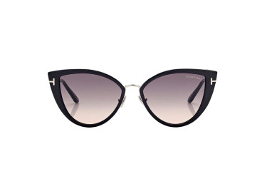 Tom Ford FT0868 01B Shiny Black/Smoke Gradient