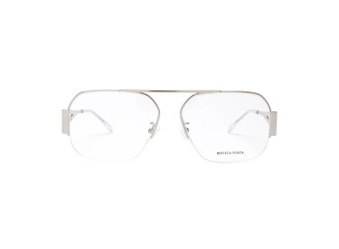 Bottega Veneta BV1067O 003 Silver 56mm