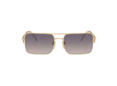 Prada PRA52S ZVN30C Pale Gold/Gradient Blue Mirror Silver