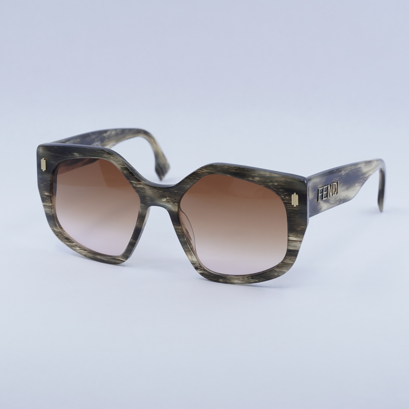 Fendi FE40017I Square Sunglasses