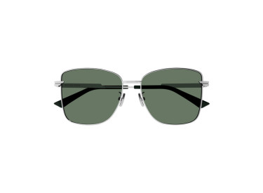 Bottega Veneta BV1237S 003 Silver/Green