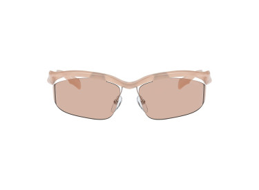 Prada PRA25S 12S4I2 Opal Peach/Light Brown