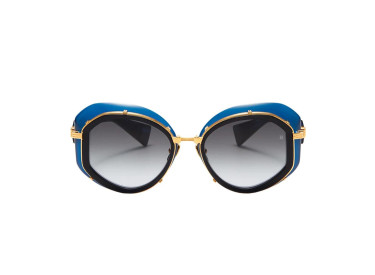 Balmain BRIGITTE BPS-129B Dark Blue Crystal/Gold/Dark Grey Gradient AR