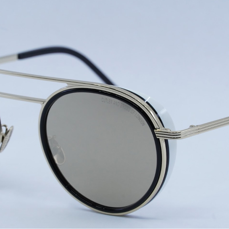 Cutler and Gross CG1270V2S Round Sunglasses