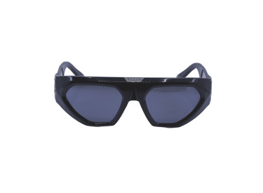 Philipp Plein SPP153 Z42X Shiny Black/Grey Silver Mirror
