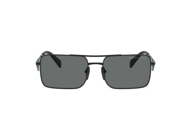 Prada PRA52S 1AB5Z1 Black/Dark Grey Polarized