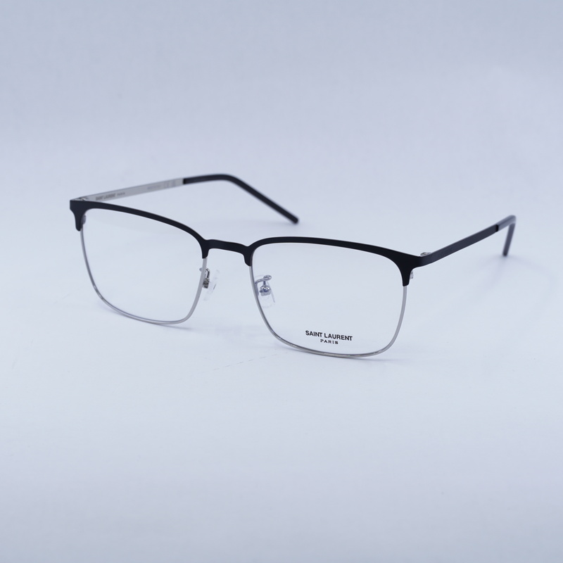 Saint Laurent SL378/FSLIM Square Eyeglasses