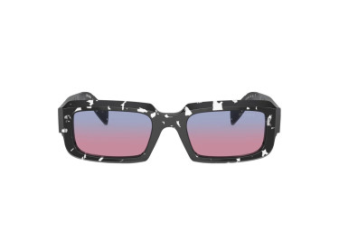 Prada PR27ZS 15O60E Black Crystal Havana/Blue to Magenta Gradient