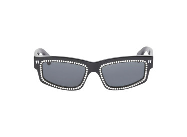 Off-White OERI135 MIRAMAR 1307 Black with White Stones/Dark Grey