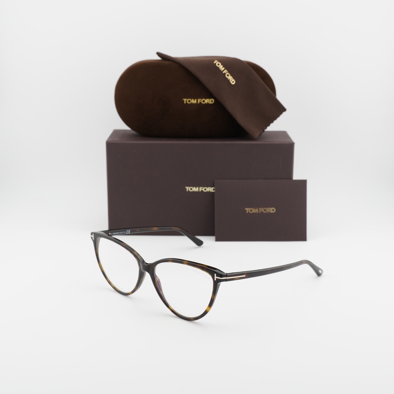 Tom Ford FT5743-B Round Eyeglasses