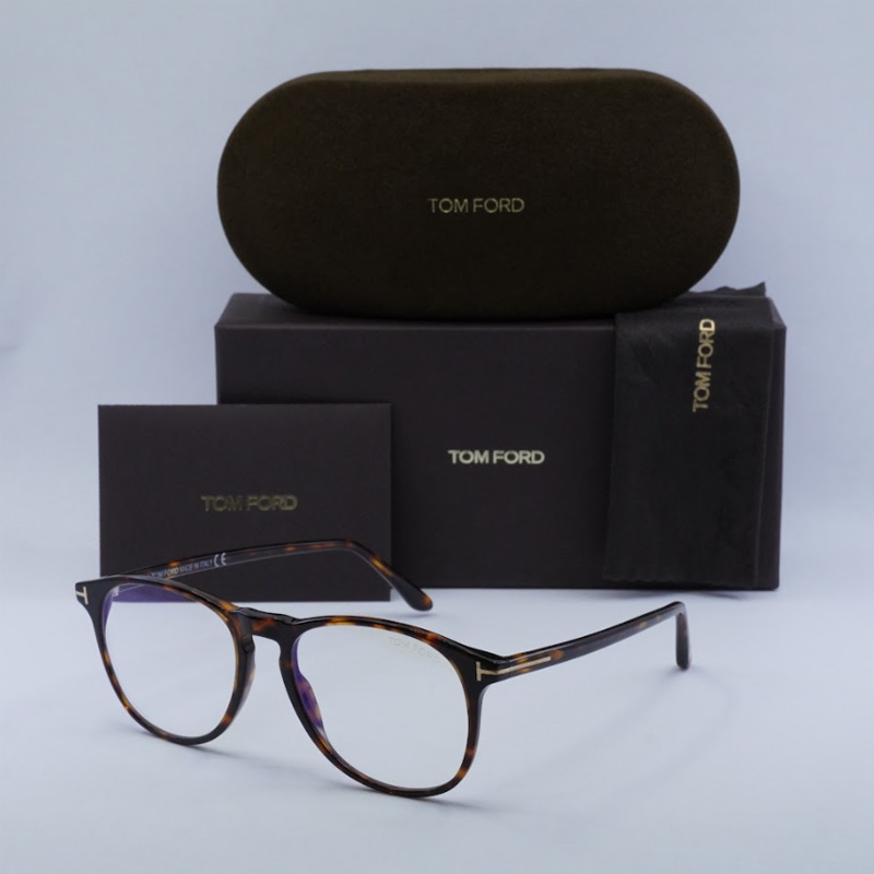 Tom Ford FT5805-B/V Round Eyeglasses