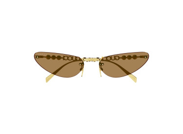 Gucci GG1920S 003 Shiny Endura Gold/Brown