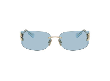 Miu Miu MUA51S ZVN10P Pale Gold/Light Blue