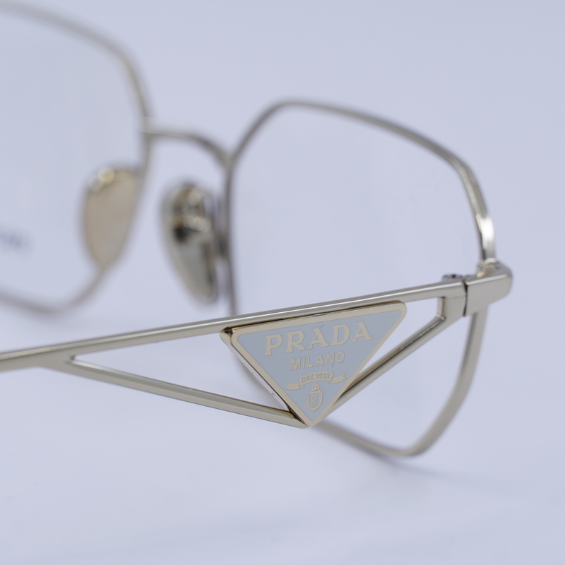 Prada PRA53V Geometric Eyeglasses