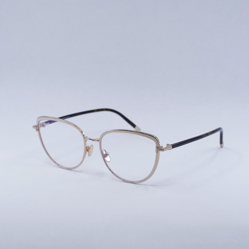 Tom Ford FT5741-B Cat Eye Eyeglasses
