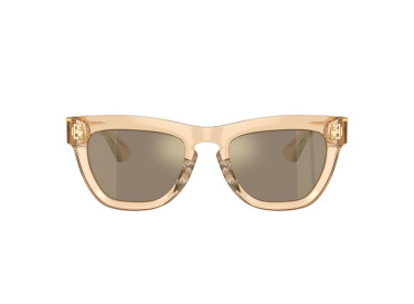 Burberry BE4415U 40635A Transparent Brown/Light Brown Mirror Gold