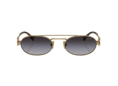 Miu Miu MU54ZS 7OE5D1 Antique Gold/Grey Gradient