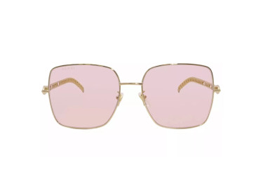 Gucci GG0724S 003 Gold Pink