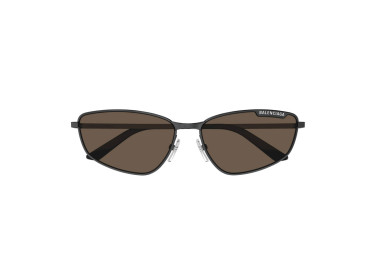 Balenciaga BB0277S 002 Dark Ruthenium/Brown