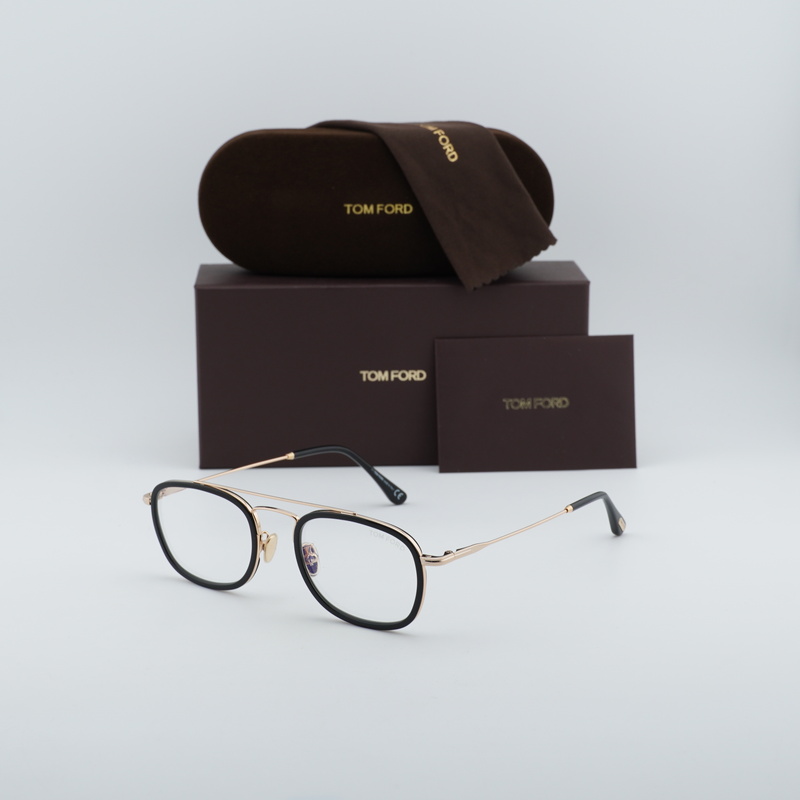 Tom Ford FT5677-F-B Square Eyeglasses